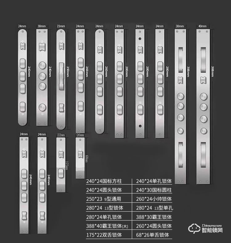 樂固智能鎖 F2大拉手豪華別墅式智能鎖