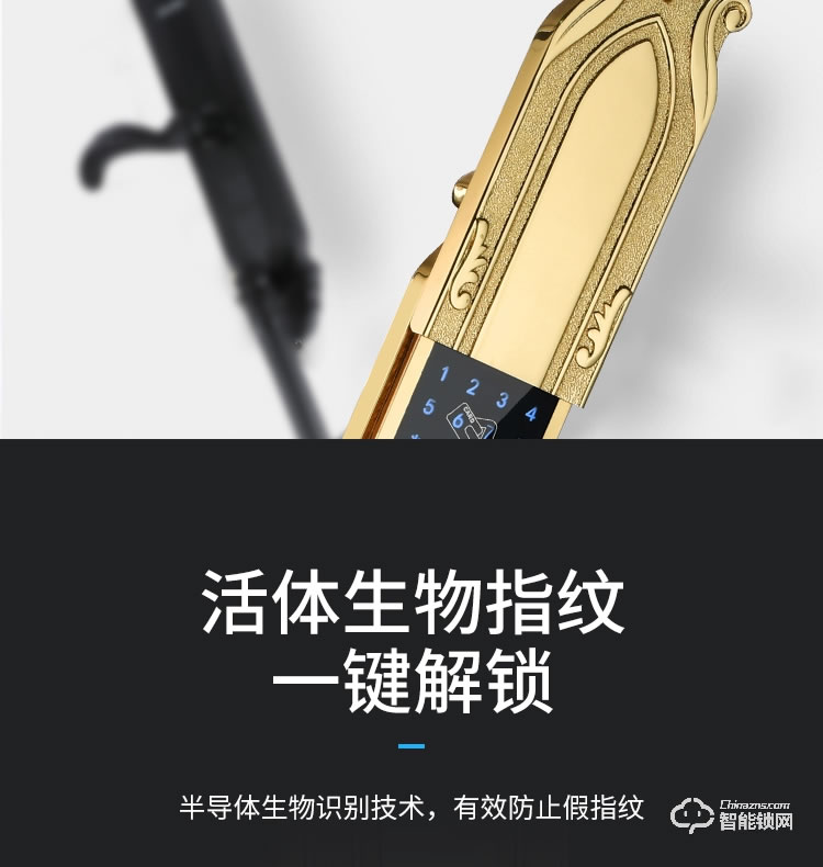 樂固智能鎖 F2大拉手豪華別墅式智能鎖