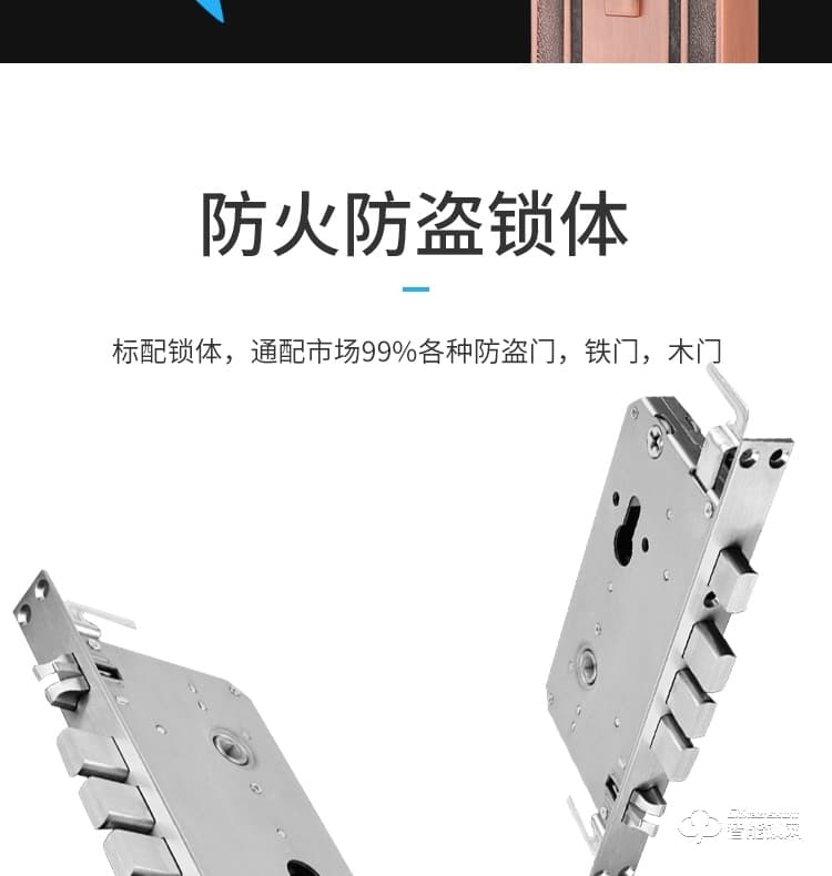 樂固智能鎖 768歐式別墅大門指紋鎖