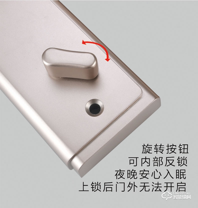 樂固智能鎖 LG-188滑蓋智能鎖家用防盜門鎖