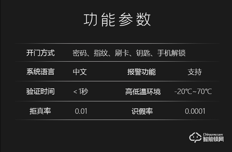 唐締智能鎖 YL04全自動(dòng)直板密碼指紋鎖