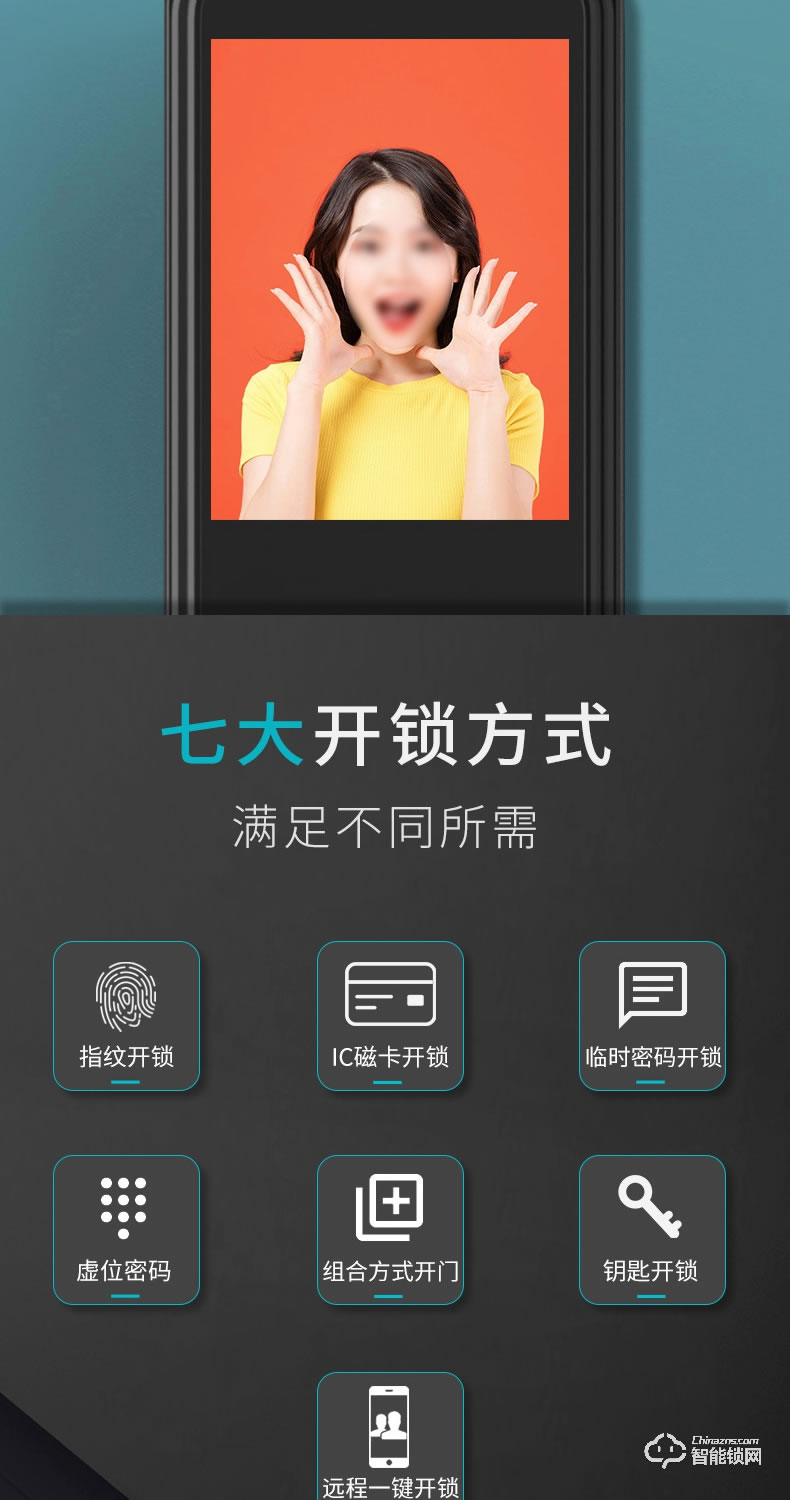 安嘉智能鎖 AN-X9全自動(dòng)可視貓眼智能鎖