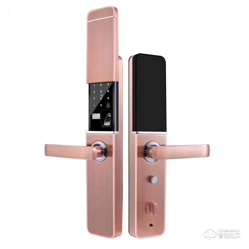 曼格尼智能鎖 MH-02半自動(dòng)滑蓋型一握開智能鎖