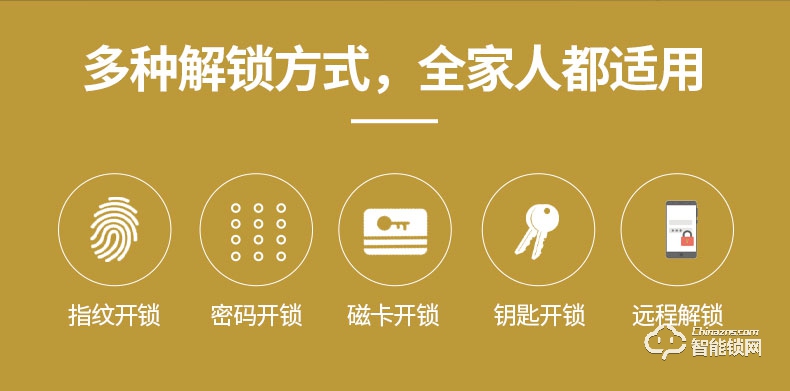 石將軍智能鎖 S2家用防盜門密碼鎖智能門鎖