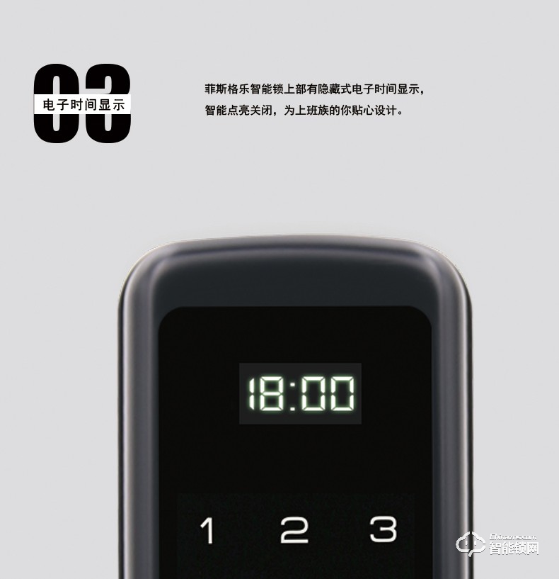 菲斯格樂智能鎖 6851家用防盜門智能門鎖