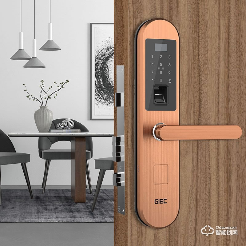 杰科智能鎖 家用防盜門密碼鎖智能門鎖
