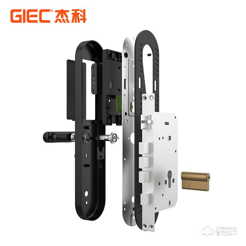 杰科智能鎖 家用防盜門密碼鎖智能門鎖