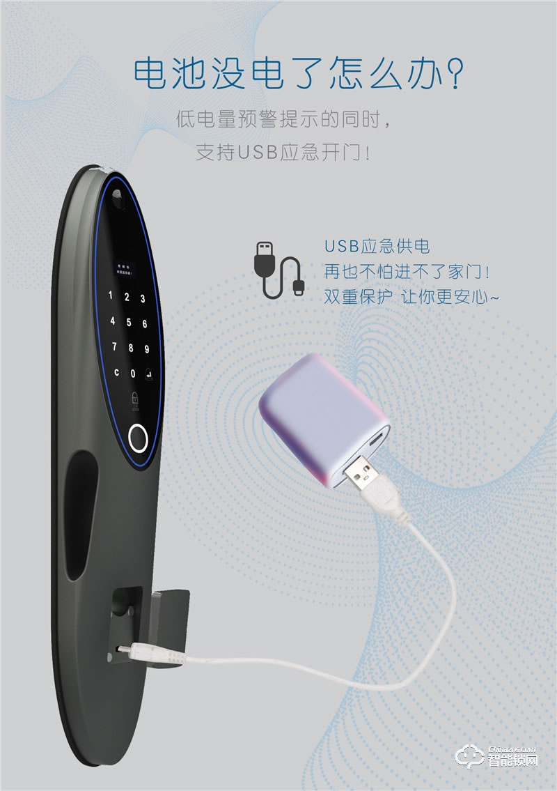 朗順智能鎖 LS-N70全自動(dòng)電子貓眼智能密碼鎖