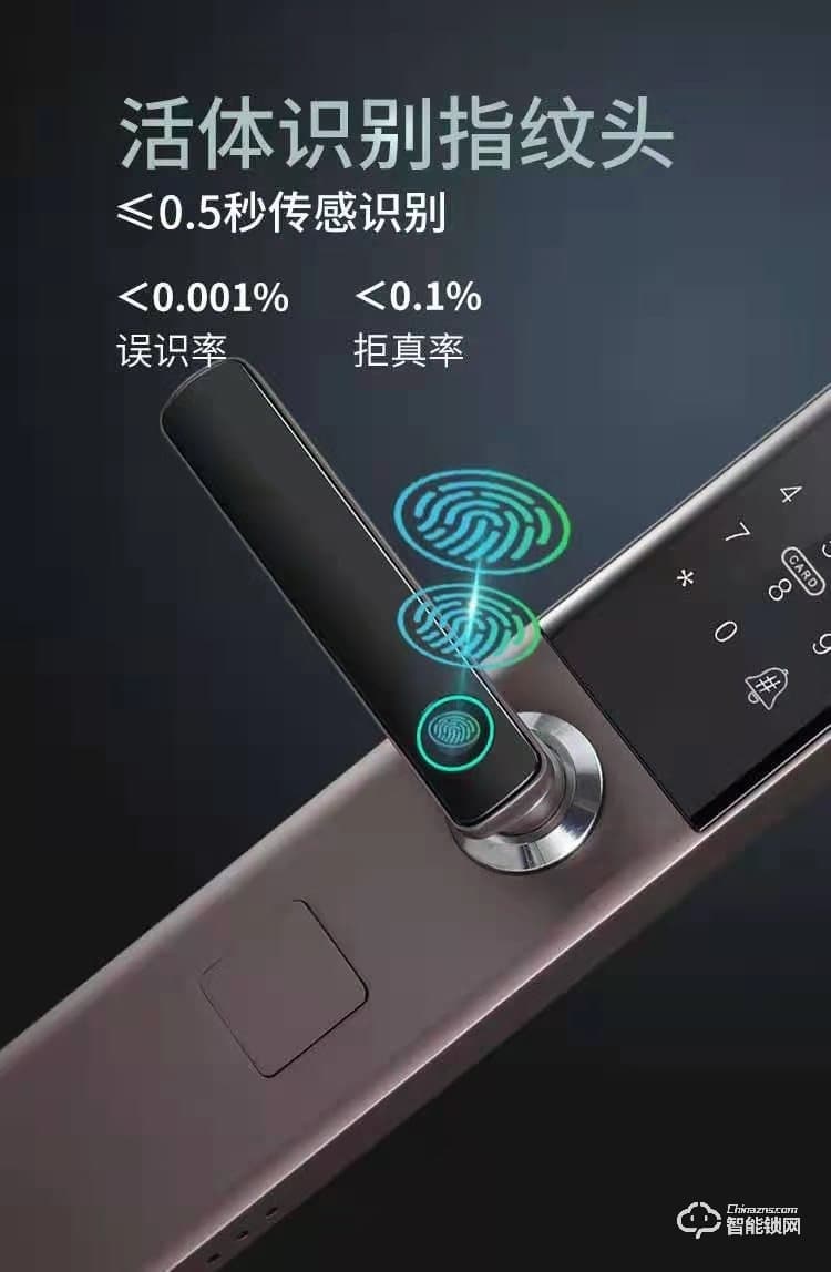 省馨智能鎖 K1家用防盜門密碼鎖電子鎖