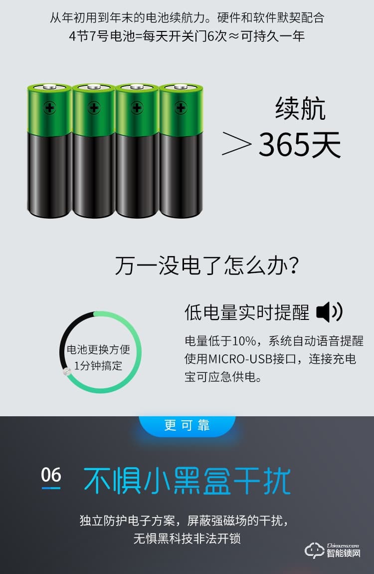 依蒙智能鎖 X4房間智能指紋鎖