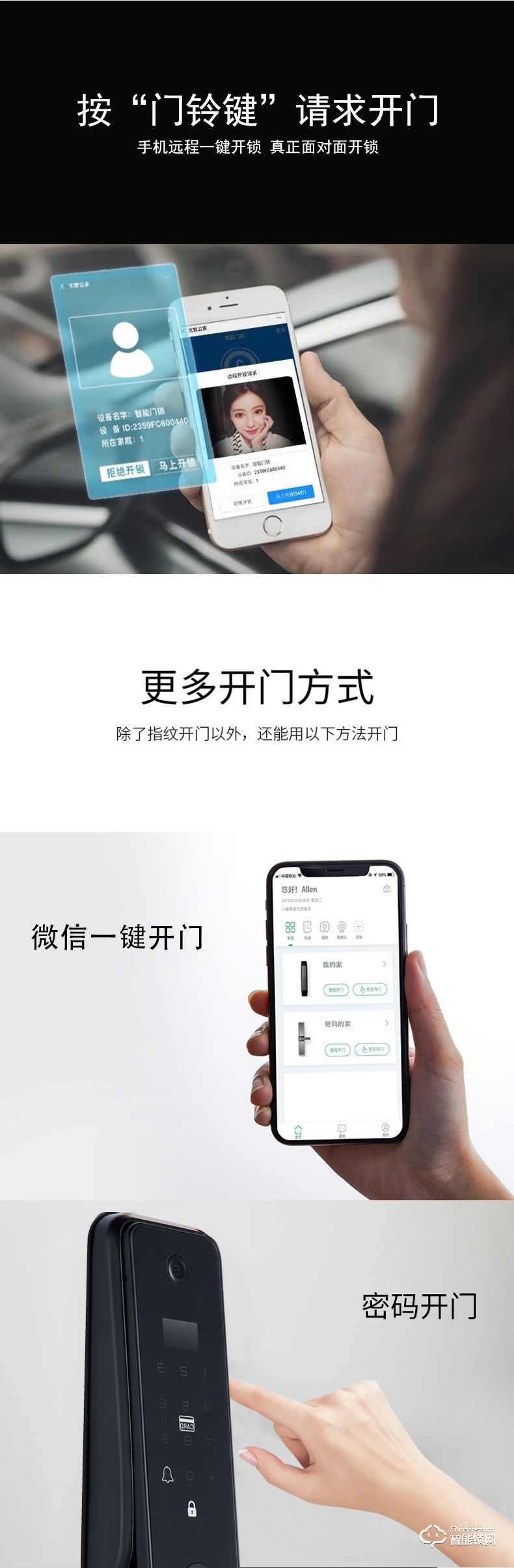 科沃迪智能鎖 自由客三號(hào)防盜門貓眼帶監(jiān)控?cái)z像頭密碼鎖