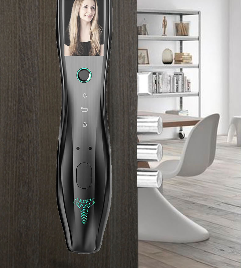 麥爾思智能鎖 R8人臉識別全自動智能指紋鎖