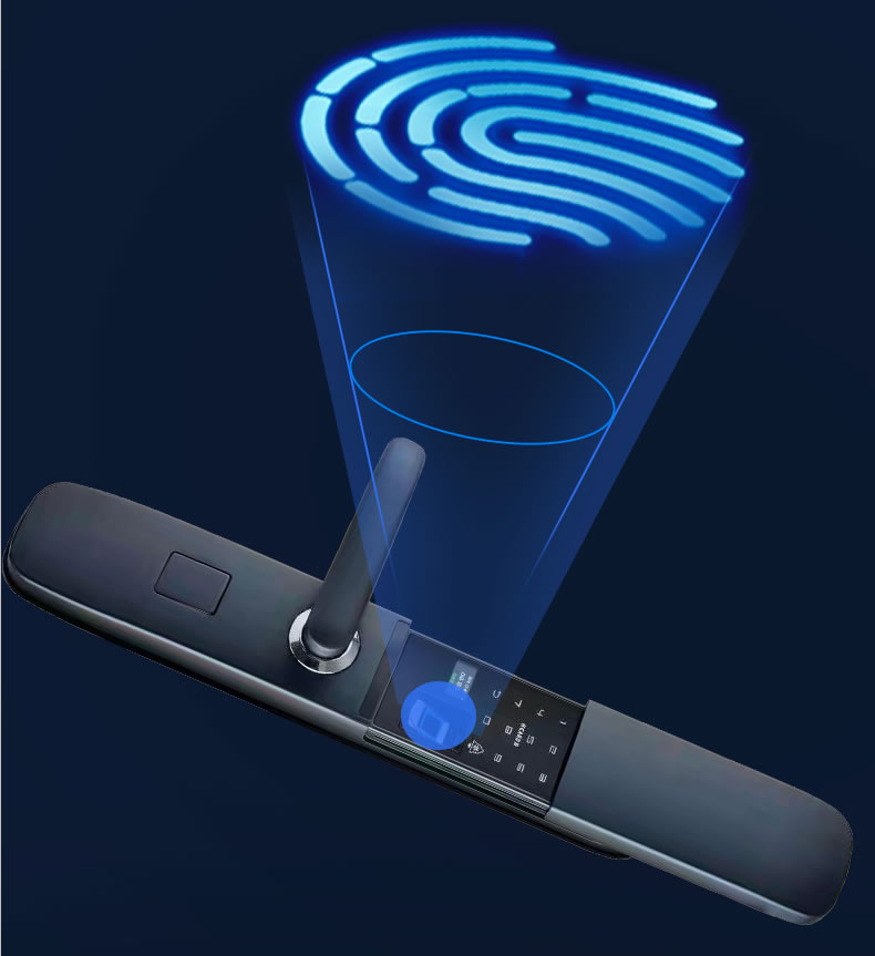 麥爾思智能鎖 X3防盜門滑蓋式智能密碼鎖