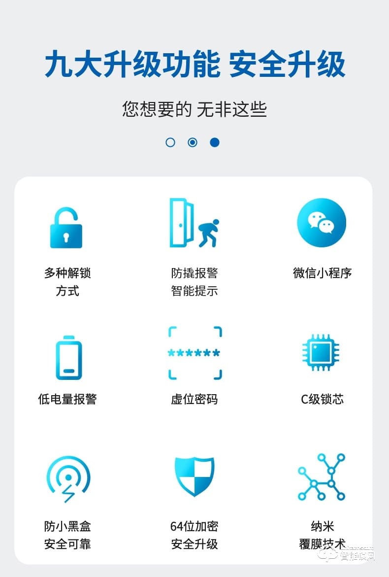麥爾思智能鎖 N3一握開(kāi)智能鎖家用指紋鎖