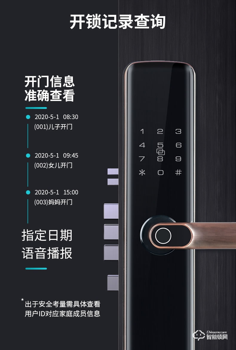 易麟智能鎖 Y02 半自動(dòng)家用智能鎖