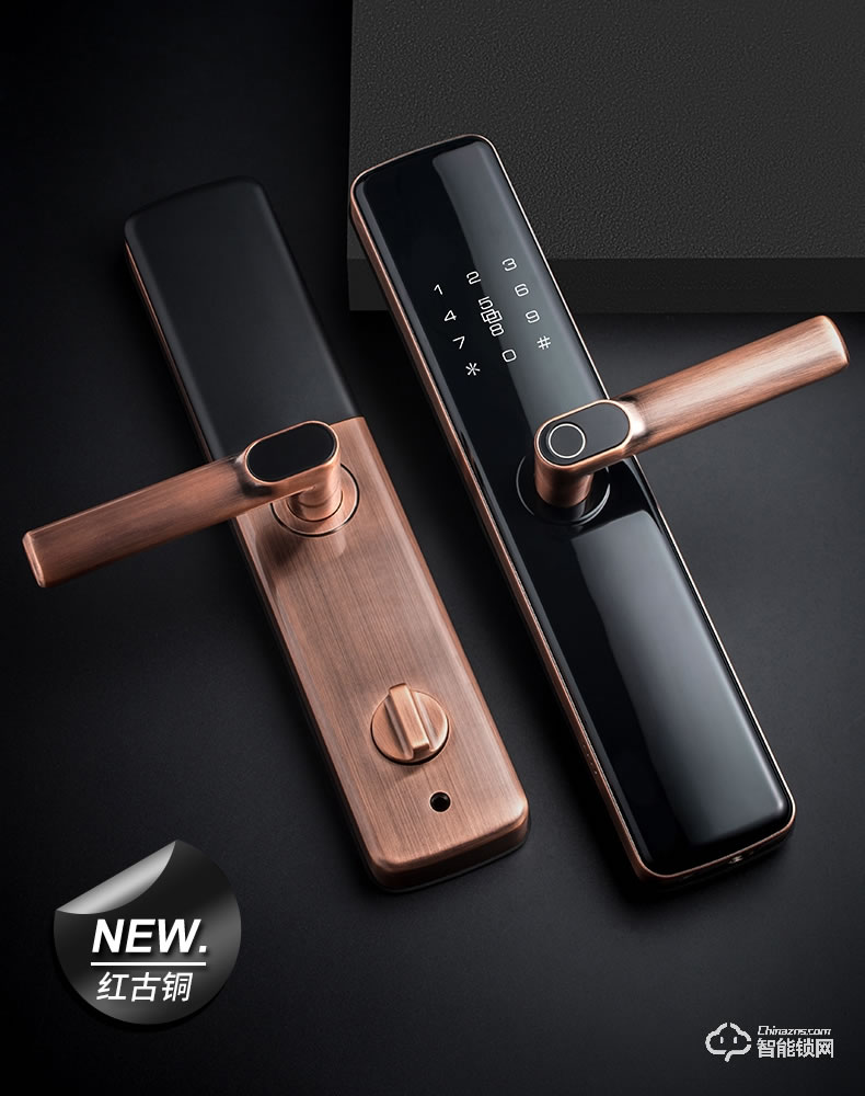 易麟智能鎖 Y02 半自動(dòng)家用智能鎖