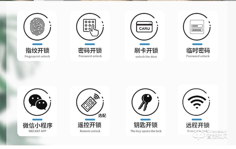 易麟智能鎖 公寓防盜木門牛頭鎖