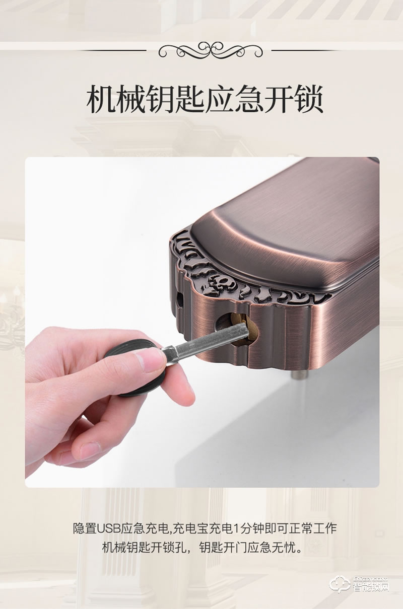 安耐智能鎖 A60別墅智能鎖