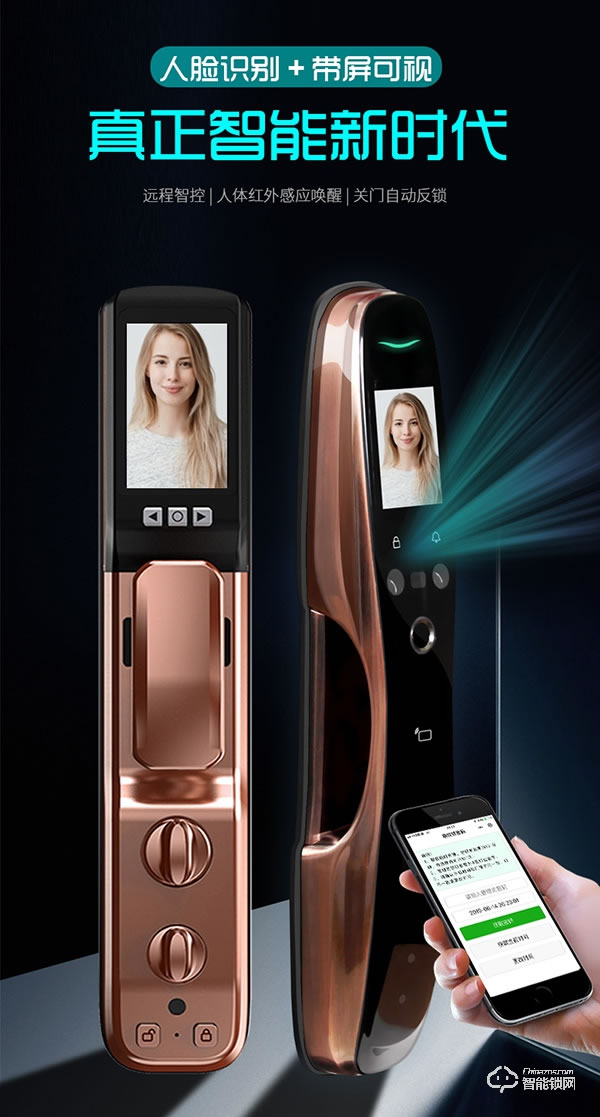 凌振智能鎖 凌振人臉識(shí)別智能鎖