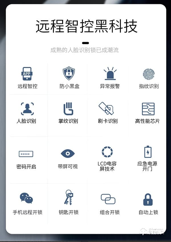 凌振智能鎖 凌振人臉識(shí)別智能鎖