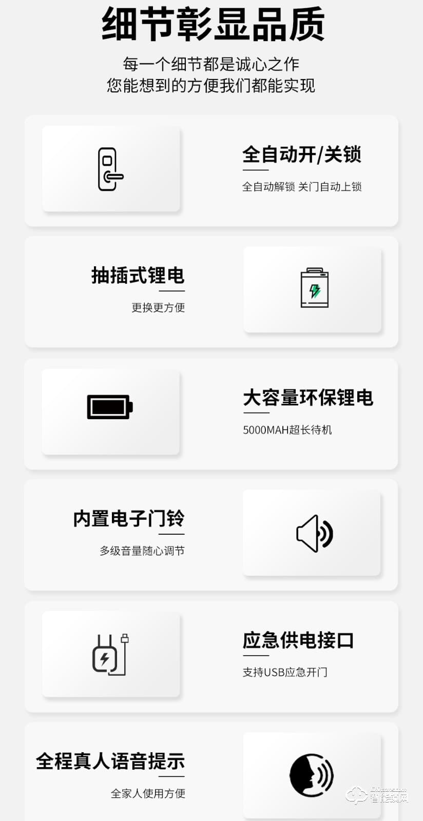保仕盾智能鎖 Q3F人臉識別貓眼可視指紋鎖智能鎖