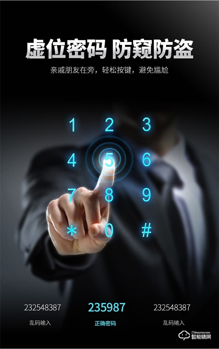 大鵝智能鎖 全自動(dòng)遠(yuǎn)程防盜門(mén)智能鎖