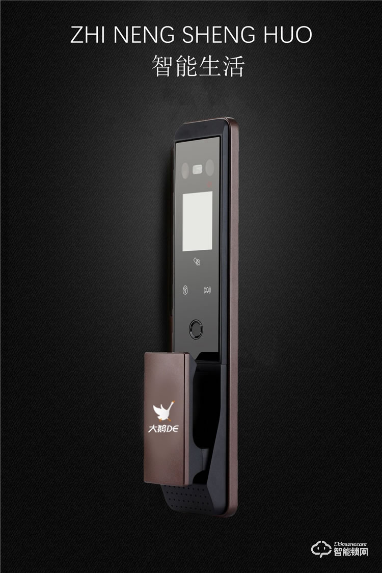 大鵝智能鎖  全自動(dòng)人臉識(shí)別家用智能鎖