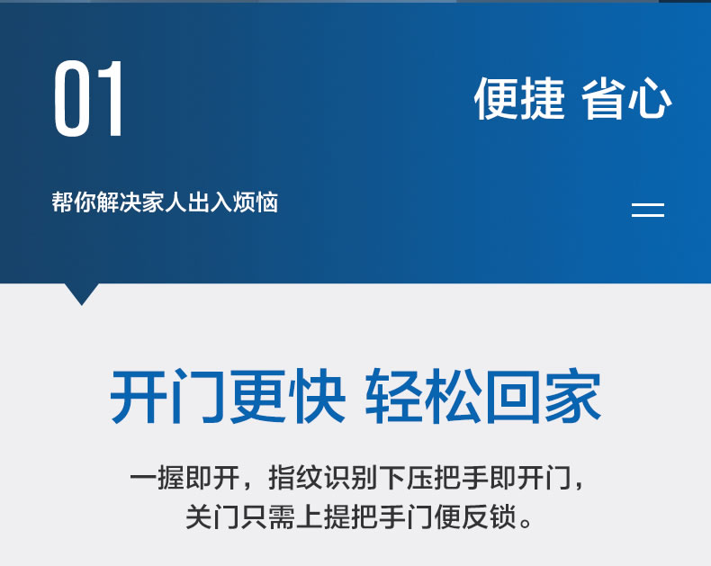 海爾智智能28E指紋鎖家用防盜門密碼鎖28E
