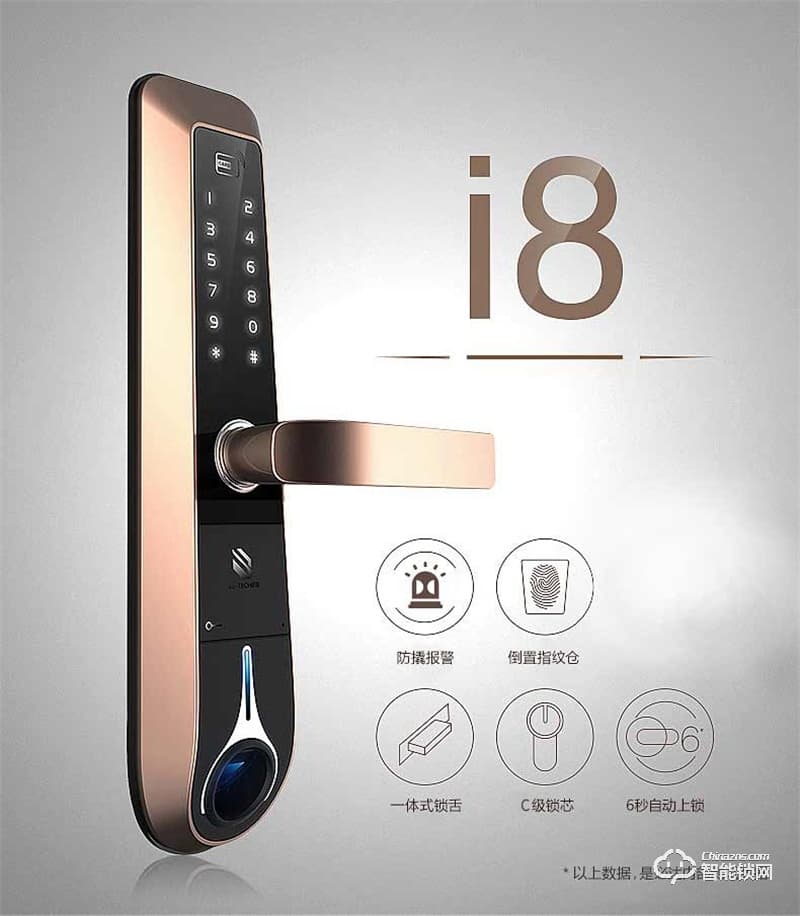 必達智能鎖I8 超跑設計 奢華之選