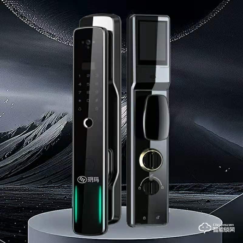 玥瑪防盜門智能指紋鎖A7 全自動電子門鎖