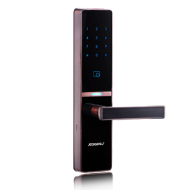 凱迪仕智能指紋鎖多種安全設計、四合一開向