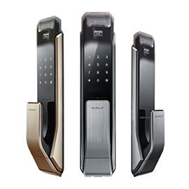 DUDU嘟嘟E家智能鎖 推拉式指紋密碼鎖防盜門智能鎖