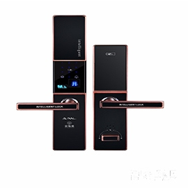 安唯萊智能鎖 滑蓋智能指紋鎖 防盜門密碼鎖