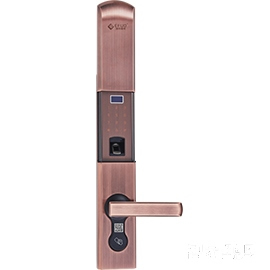 愛而福德全自動滑蓋指紋鎖 防盜密碼鎖刷卡鎖