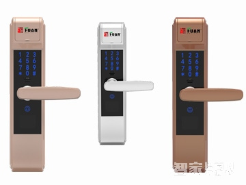 福安指紋密碼鎖 公寓入戶門防盜鎖