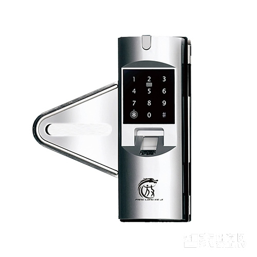 放龍科技智能鎖 玻璃門智能鎖 辦公防盜指紋密碼鎖