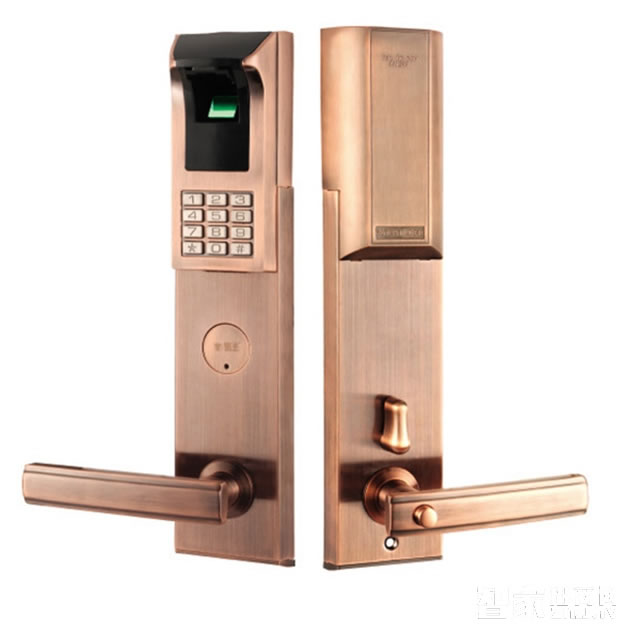 貝爾思特滑蓋指紋密碼鎖 家用感應(yīng)磁卡鎖