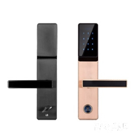 樂喜指紋密碼鎖 家用大門防盜電子鎖