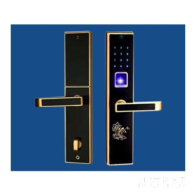 如神家用觸摸屏指紋鎖 商務指紋鎖 密碼刷卡鎖