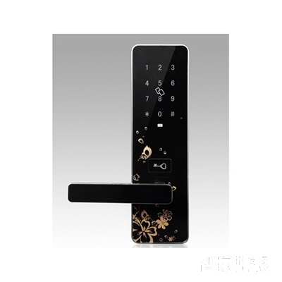 龍兄弟電子磁卡鎖 家用密碼鎖 室內感應鎖