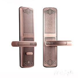 索掌門玻璃門鎖 滑蓋玻璃門智能鎖