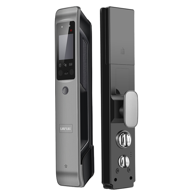 朗菲智能鎖 家用可視人臉識(shí)別智能門鎖