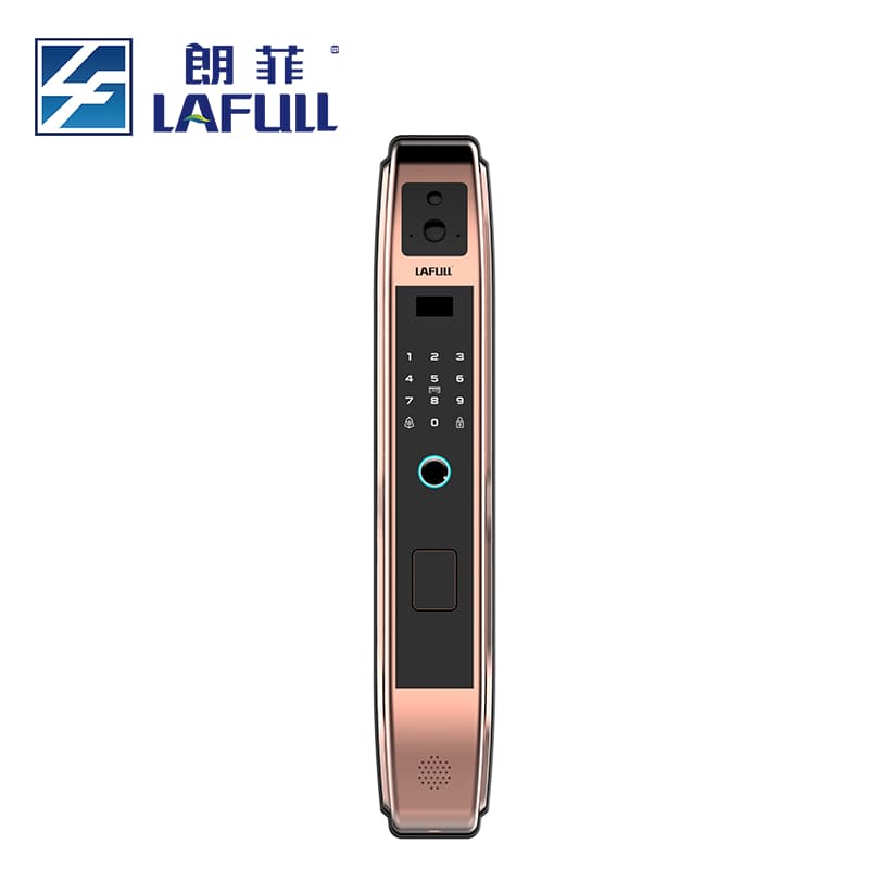 朗菲智能鎖 全自動(dòng)家用防盜門電子鎖