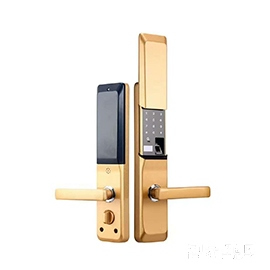 鑫煌潮指紋密碼鎖鋅合金材料、5A級鉆化觸摸屏