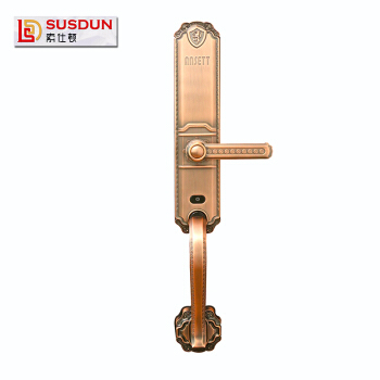 索仕頓手自一體電動(dòng)滑蓋指紋鎖 智能鎖密碼鎖電子鎖