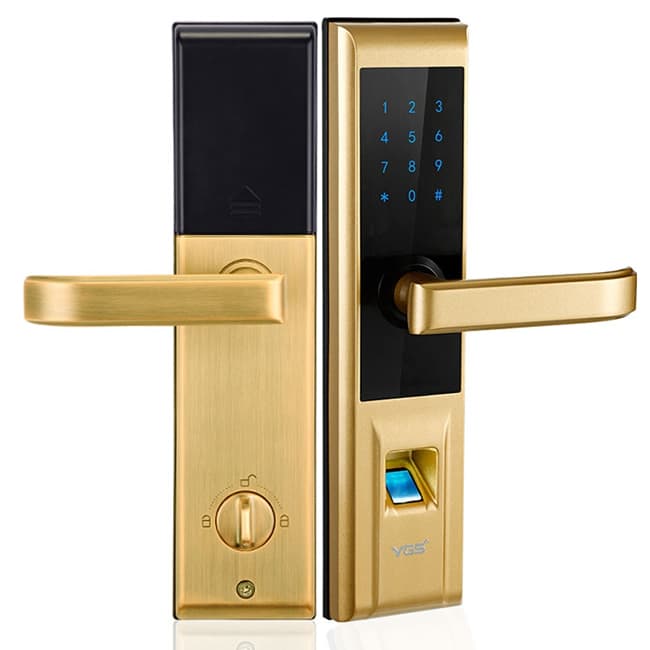 知安智能鎖 楊格智能指紋鎖 防撬報警密碼鎖