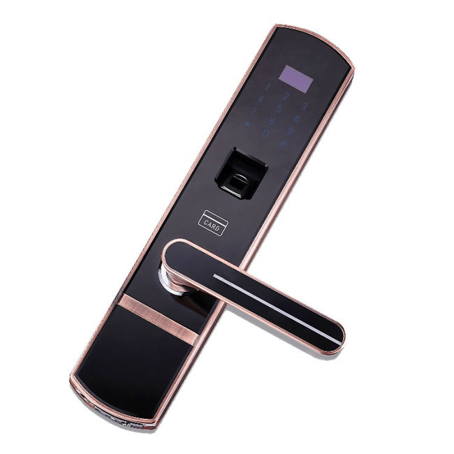 普藍德酒店智能門鎖 防盜智能指紋門鎖