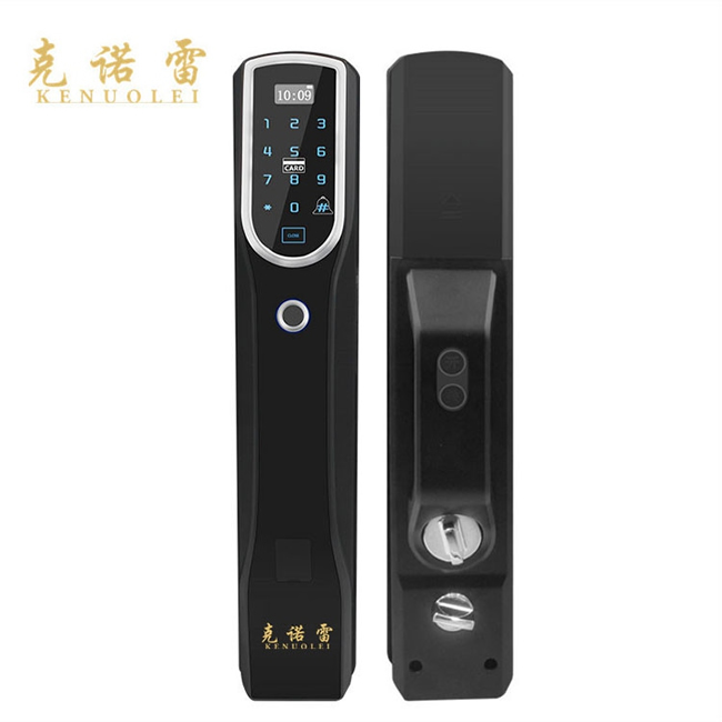 克諾雷智能鎖 鋅合金全自動指紋鎖 半導體指紋密碼鎖