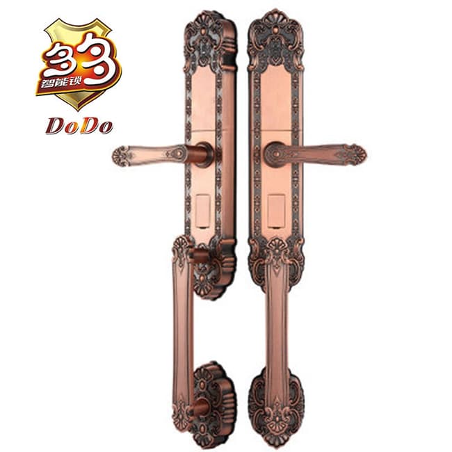 多多智能鎖 別墅大門指紋鎖 豪華拉手智能鎖