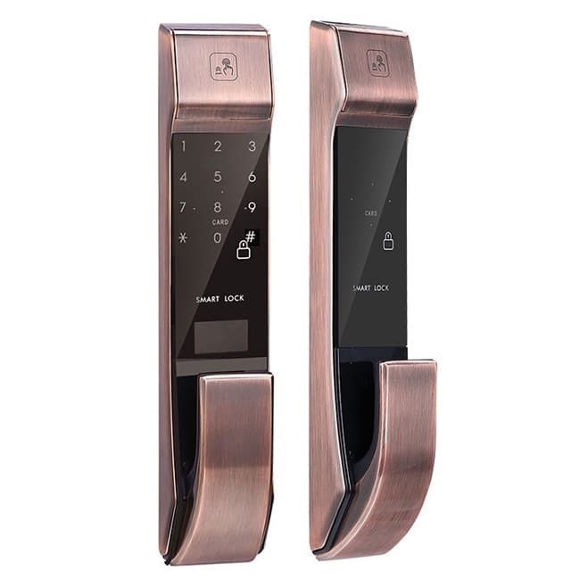 恩比德紅外識別門鎖 全自動指紋鎖